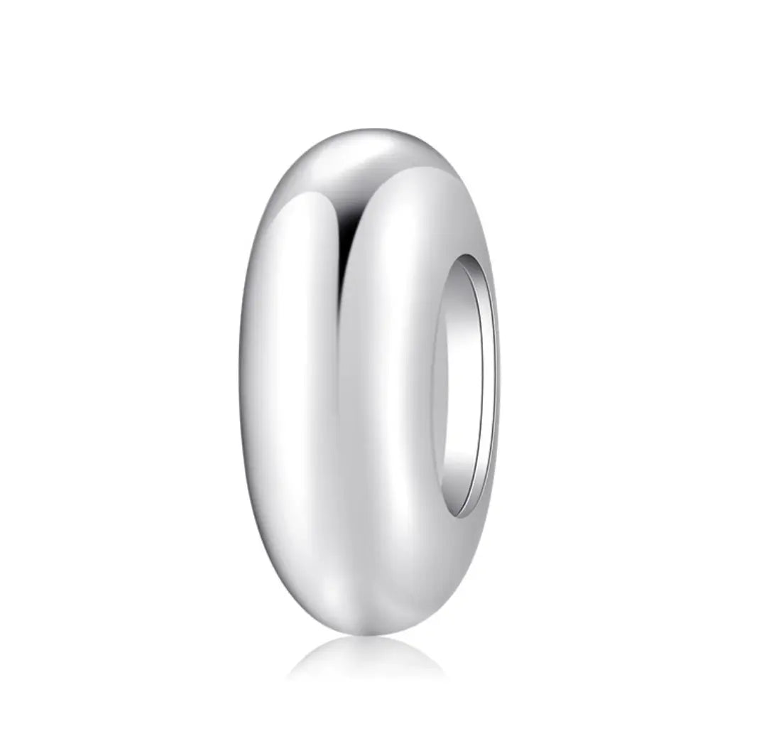 S925 Sterling Silver Spacer Charm, Spacer Bead,DIY Charm Kozy Lumiere