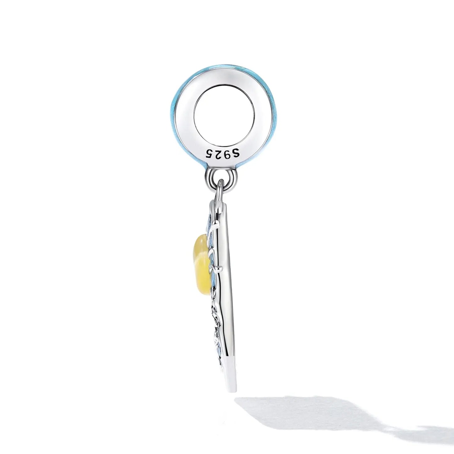 Tarot Card Dangle Charm in Sterling Silver Kozy Lumiere