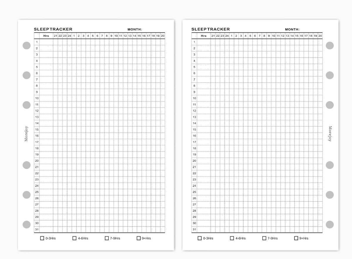 A6 Planner Insert Refill — Blank + Timeline + Daily/Weekly/Monthly Pages — 120gsm, 105 × 148 mm