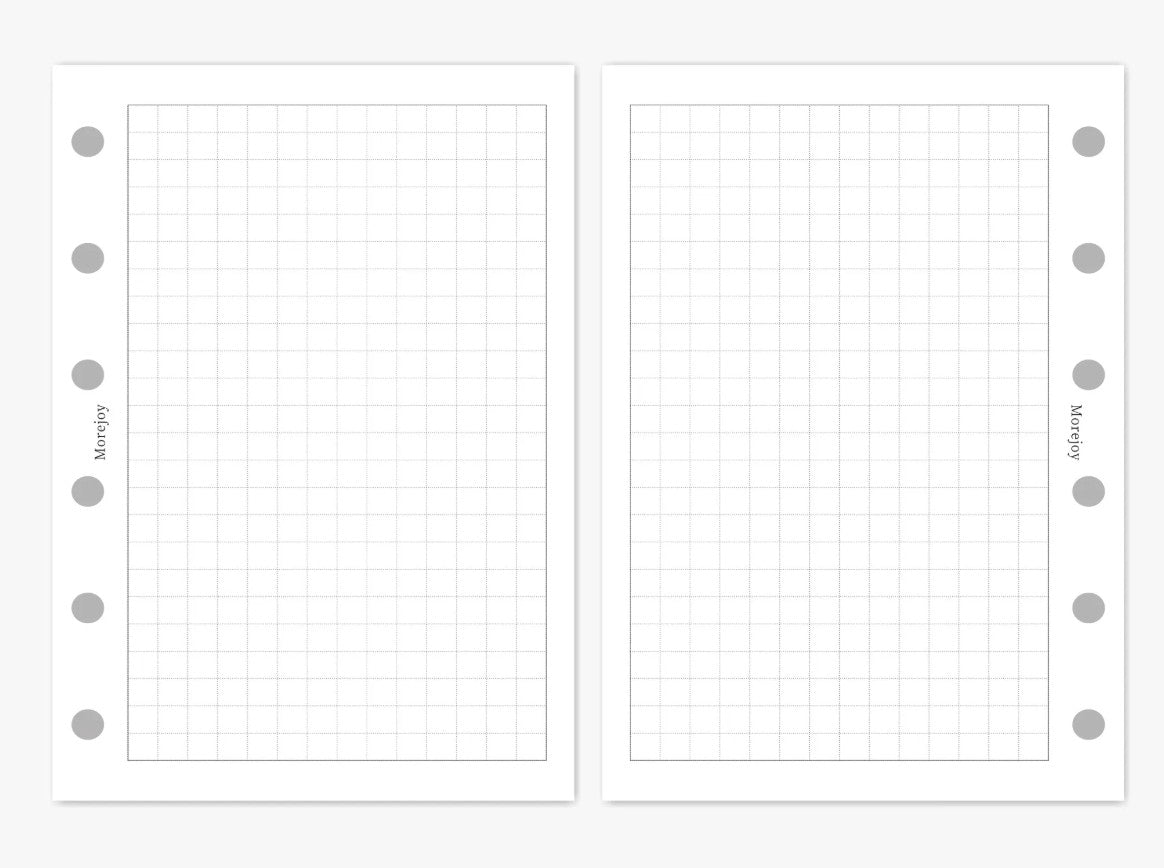 A7 Pocket Size Planner Insert Refill — Blank + Timeline + Daily/Weekly/Monthly Pages — 120gsm, 80 × 120 mm