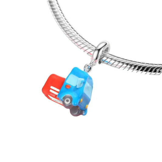 Truck Dangle Charm in Sterling Silver Kozy Lumiere