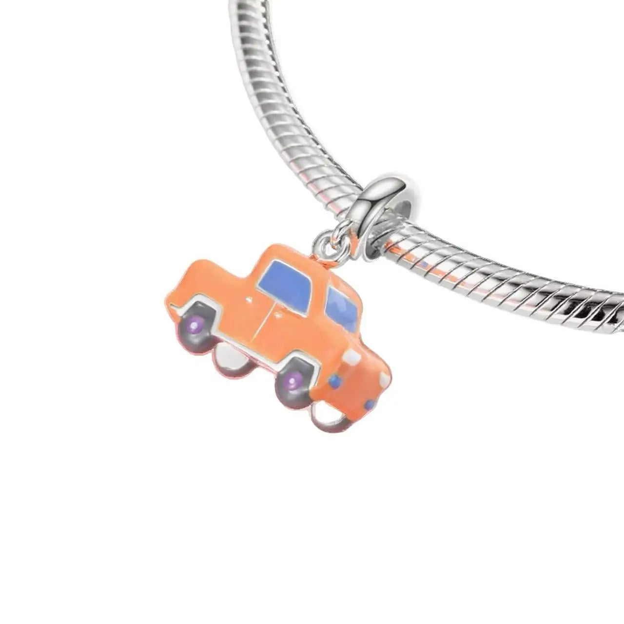 Car Dangle Charm in Sterling Silver Kozy Lumiere