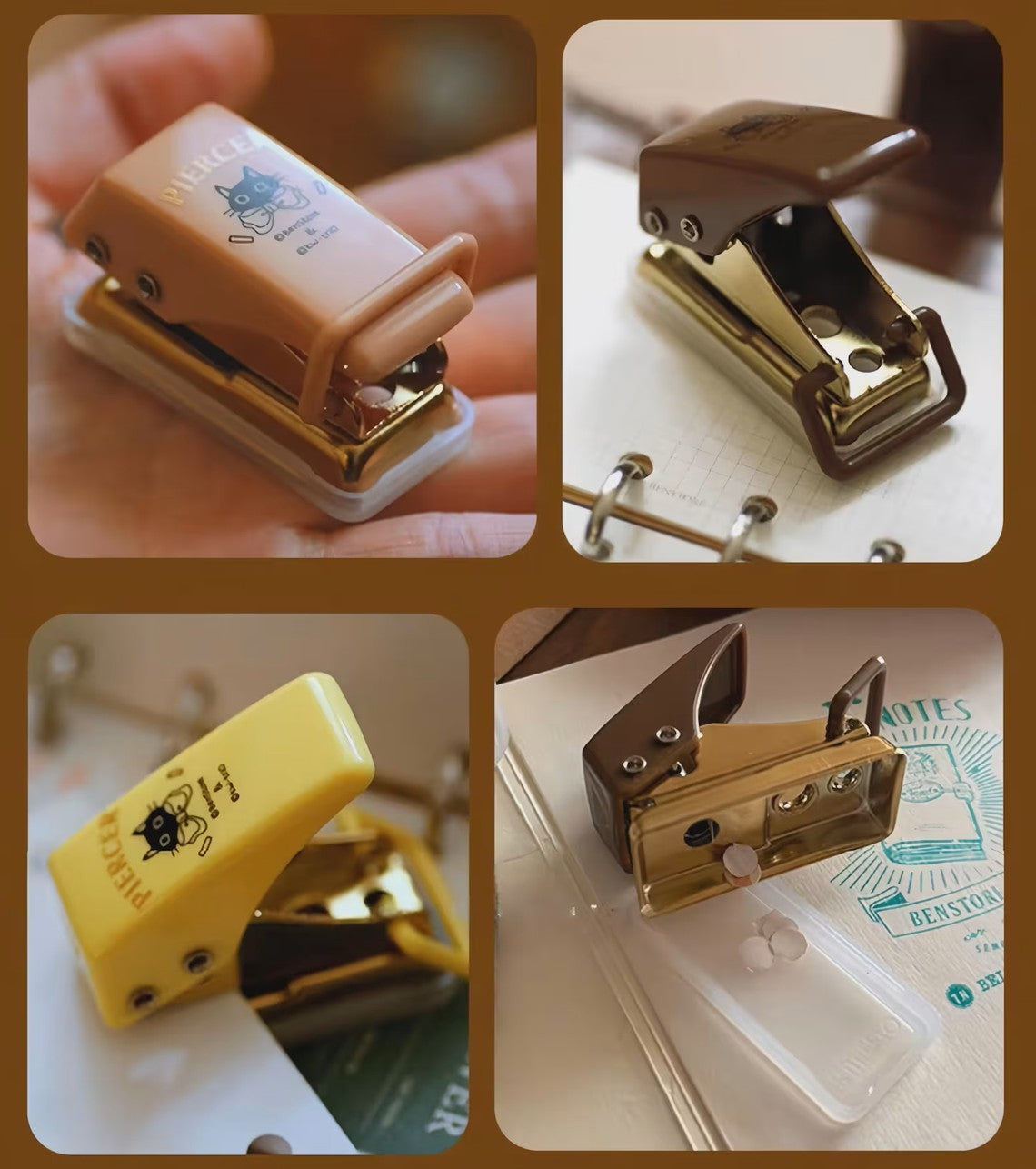 Mini Single Hole Punch for Planner and Journal Inserts
