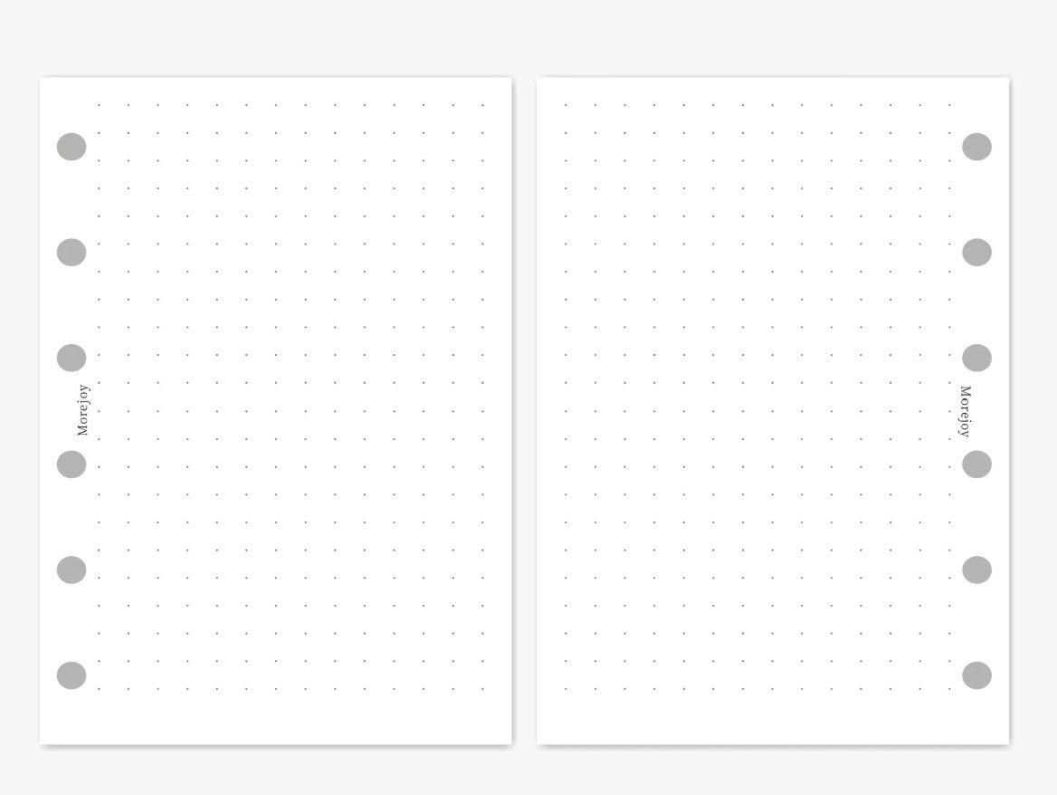 A7 Pocket Size Planner Insert Refill — Blank + Timeline + Daily/Weekly/Monthly Pages — 120gsm, 80 × 120 mm