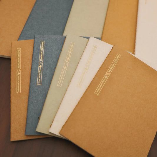 Traveler's Notebook refill insert page styles for writing planning sketching and journaling