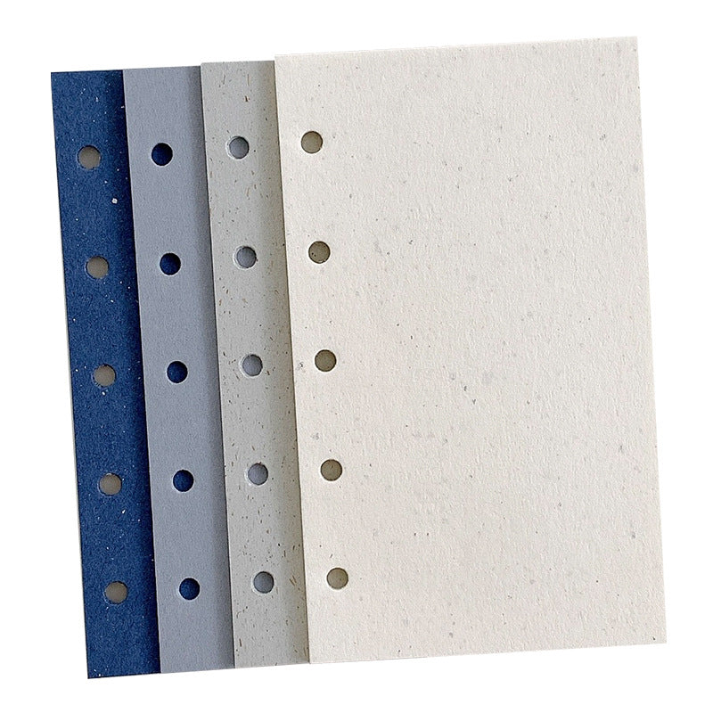 Sea Blue loose leaf paper refill set for creative journaling and planning