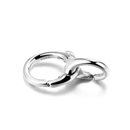 Classic Lobster Clasp for DIY Bracelet in Sterling Silver Kozy Lumiere