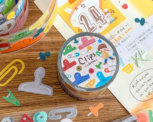 Clips PET die-cut tape roll main image