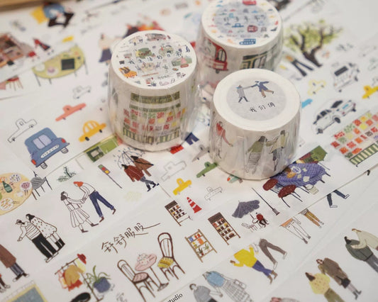 Everyday Stories Tape Roll - Kiss-Cut Washi Paper image 1