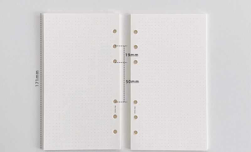 A6 Personal Dot Grid 50 Sheets cropped