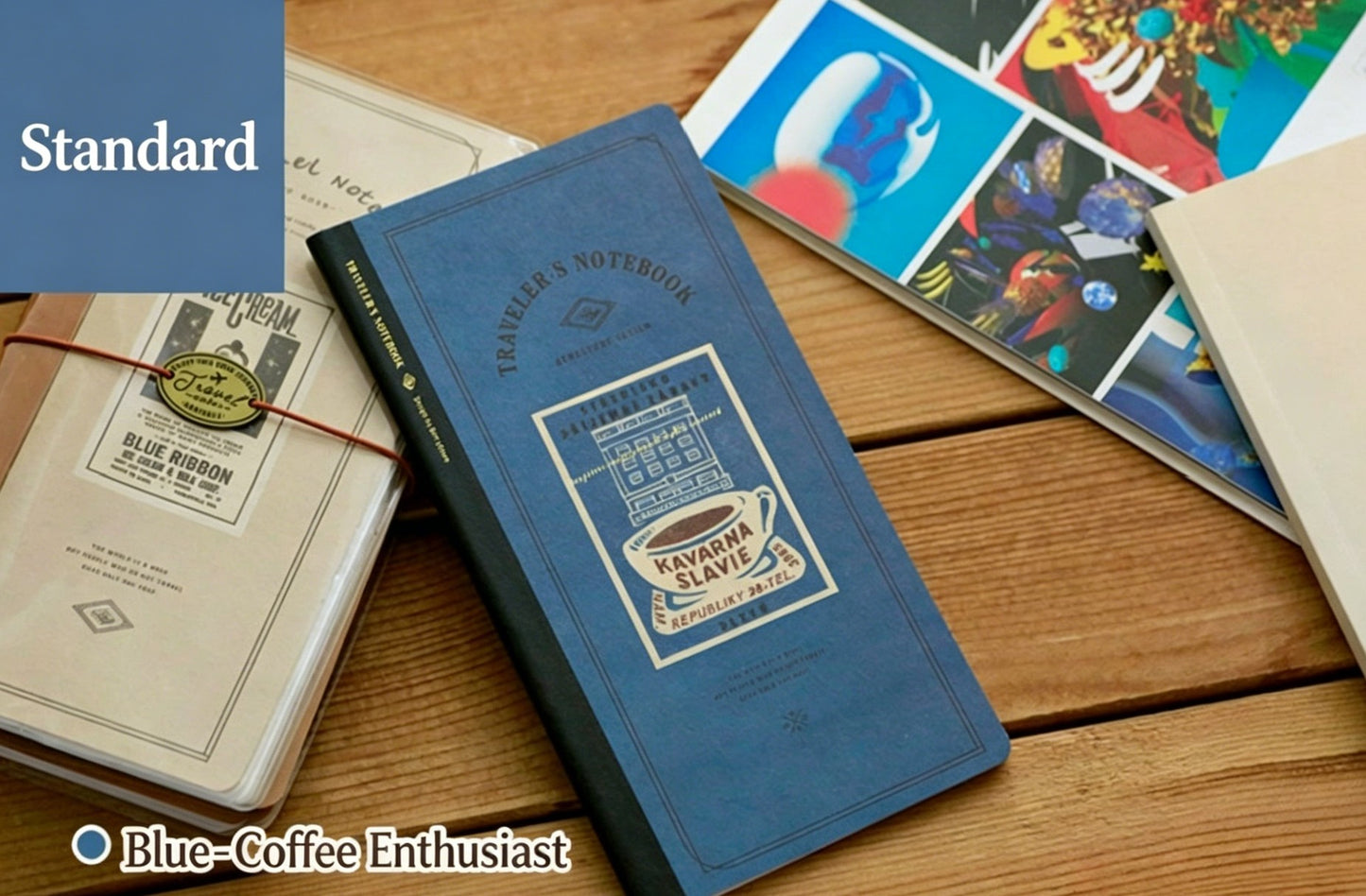 Travelers Notebook Inserts | Blank | 100gsm Paper | 64 Pages | Standard / Passport Size