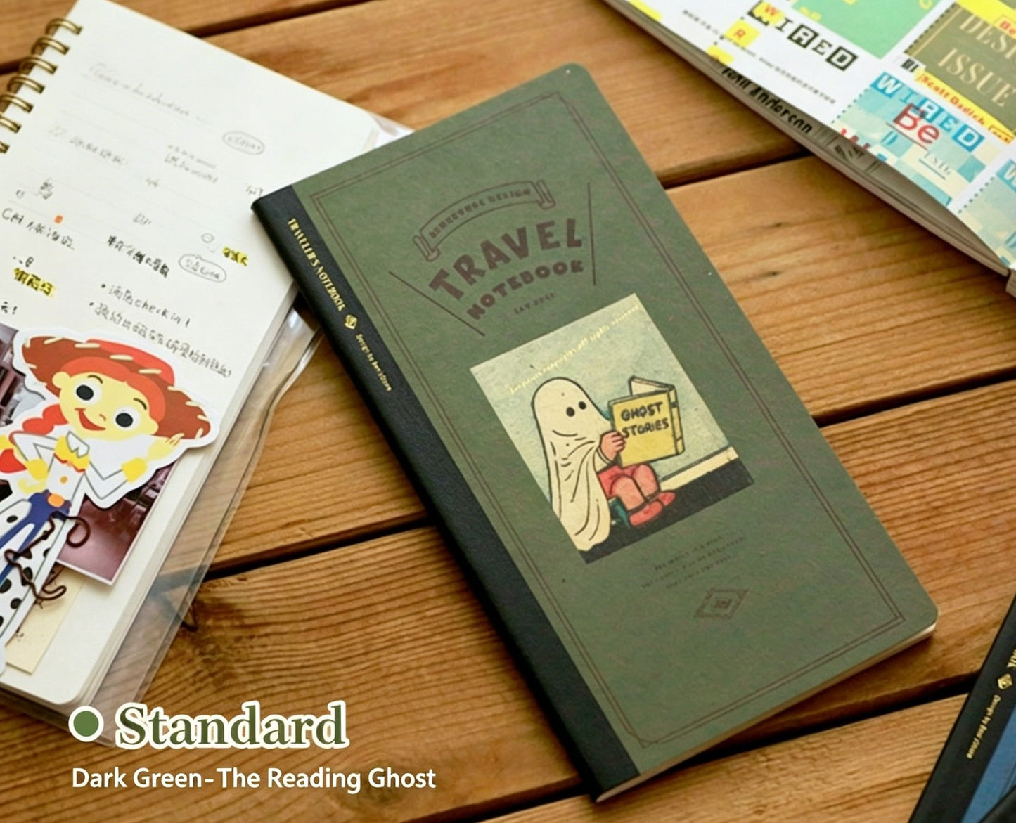 Travelers Notebook Inserts | Blank | 100gsm Paper | 64 Pages | Standard / Passport Size