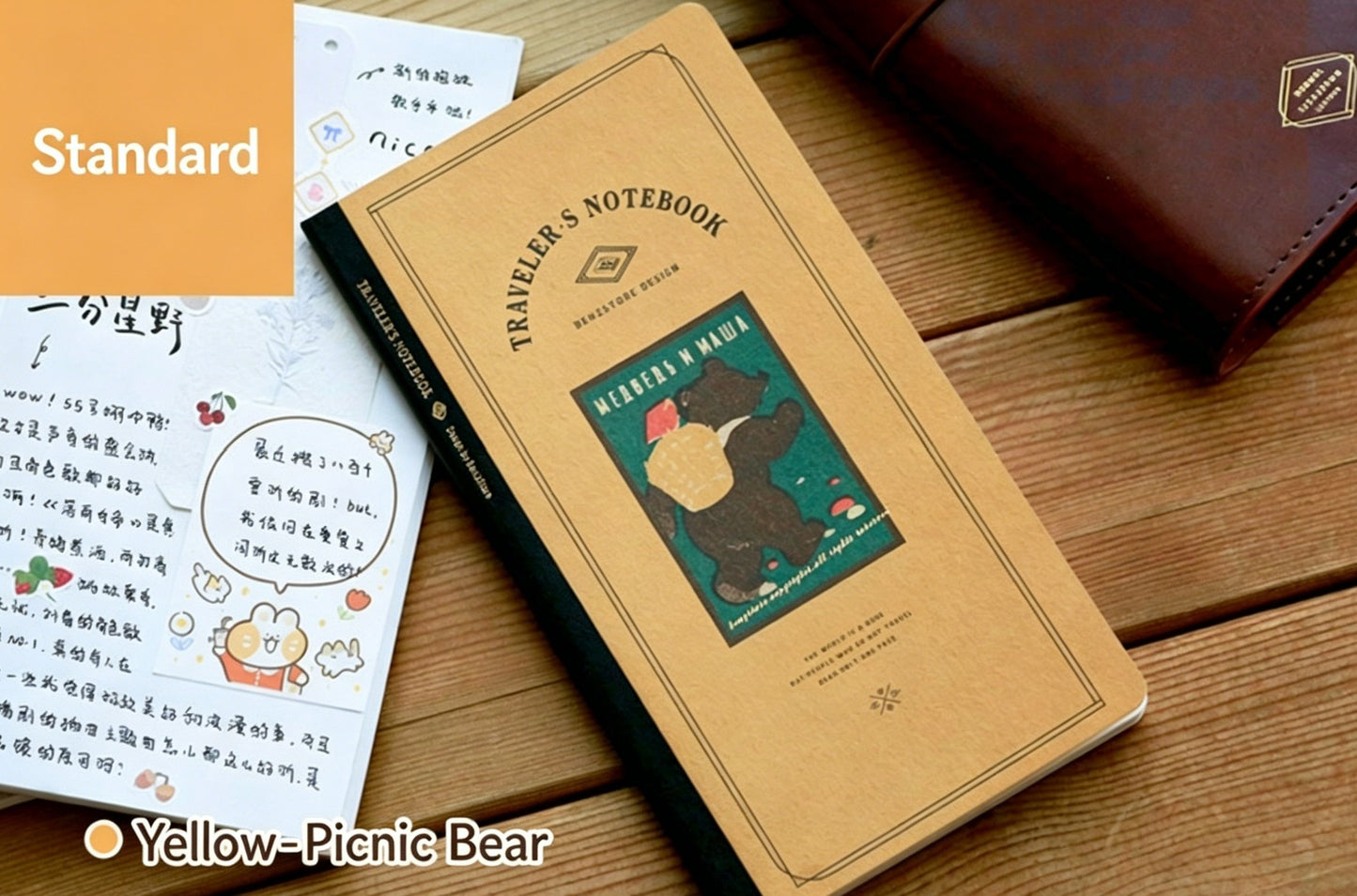 Travelers Notebook Inserts | Blank | 100gsm Paper | 64 Pages | Standard / Passport Size