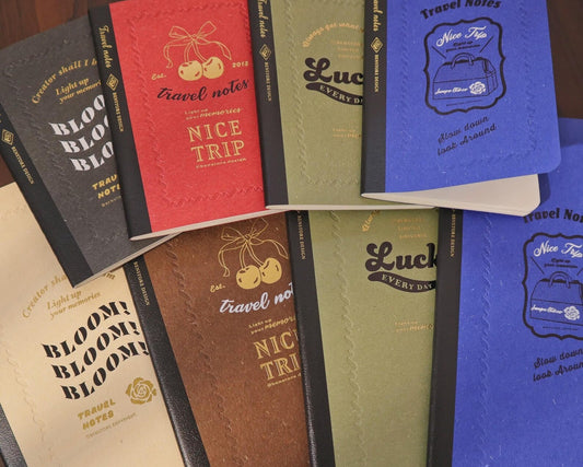 Vintage TN Inserts for Traveler's Notebook with grid and blank page options